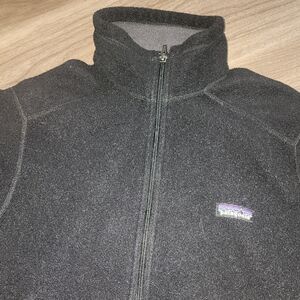 Patagonia Black Full-Zip Fleece Jacket